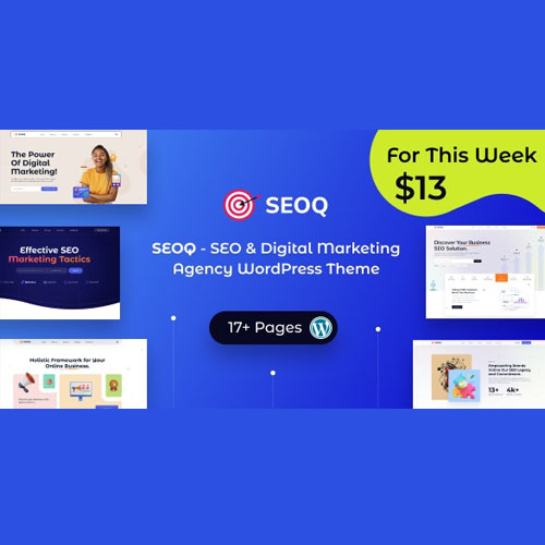 SEOQ – SEO & Digital Marketing Agency WordPress Theme